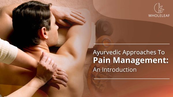 Ayurvedic Approaches to Pain Management: An Introduction